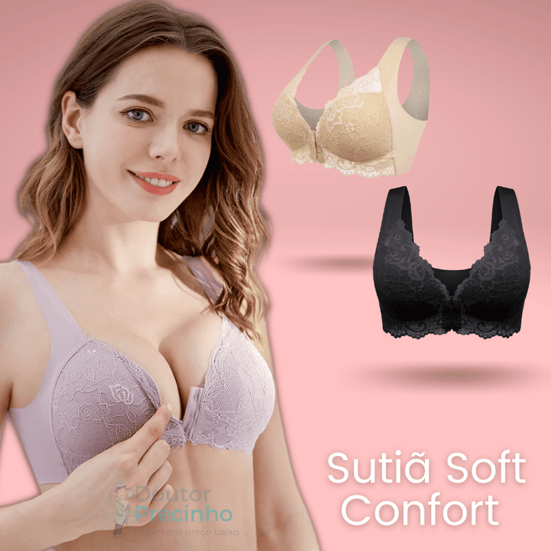 Sutiã Soft confort [Kit 2 peças]