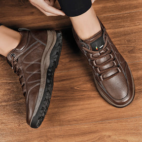 Sapato masculino de couro