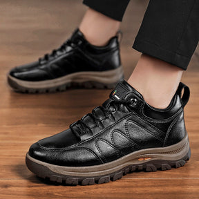 Sapato masculino de couro