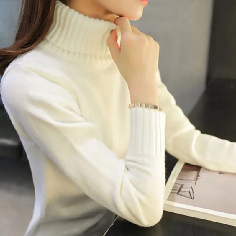 Suéter Feminino Turtle Neck - Coleção 2023