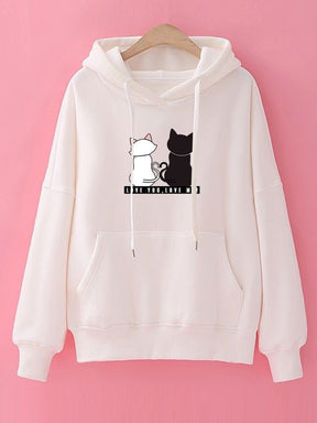 Moletom kanguru - Love you, love me!