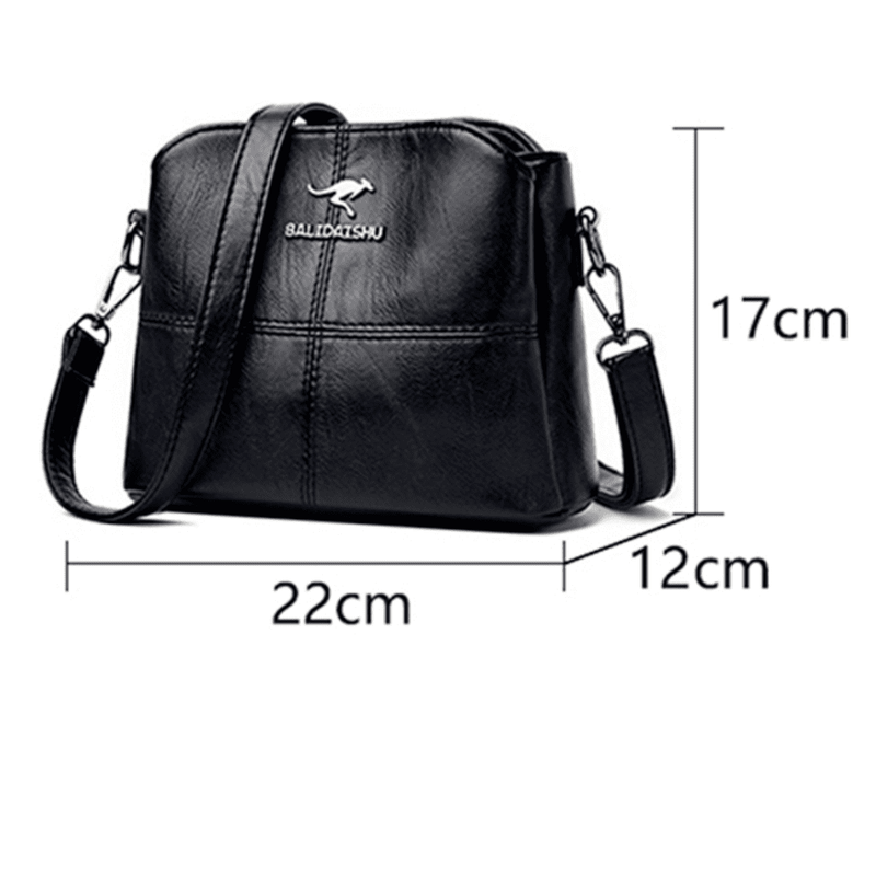 Bolsa casual feminina compacta